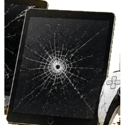 Cracked tablet screen repaired at Gadgets Plus Repairs in Port Charlotte, FL