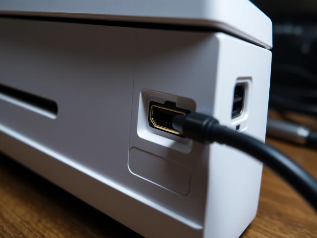 After: Broken console HDMI port
